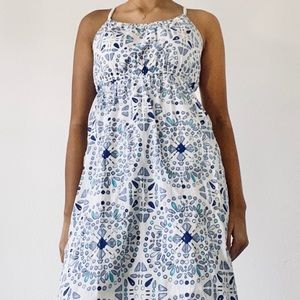 Old Navy: Blue/ White dress